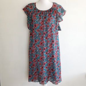 Rebecca Taylor Floral Shift Dress